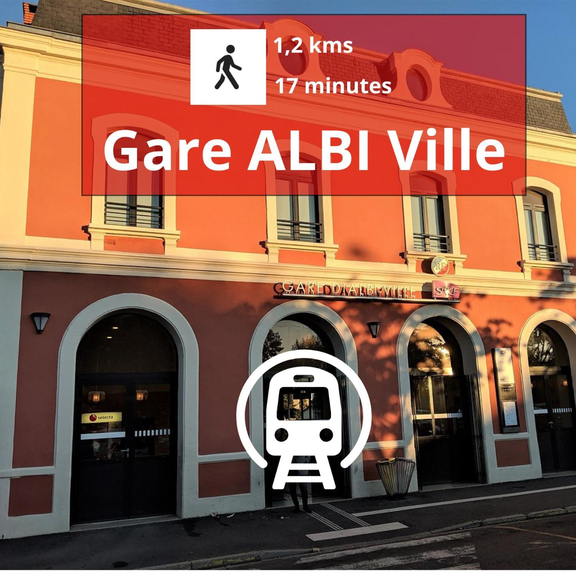 Le Petit Studieux - Parking - Animaux Acceptes - Centre Ville Accessible A Pied Albi Buitenkant foto